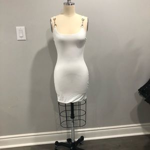 White dress summer bodycon